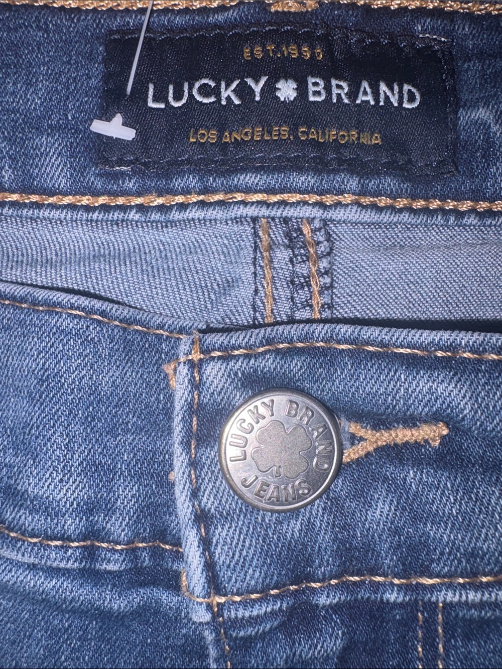 Lucky Brand Women's Faded Blue Skinny Jeans - Picture 2 of 6